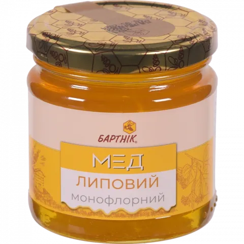 Мед Бартнік 250 г скл. Липовий