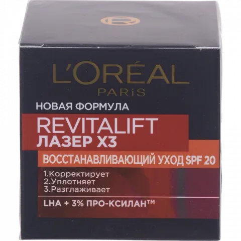 Крем д/обличчя L`Oreal 50 мл DE Revitalift ден. Лазер SPF20