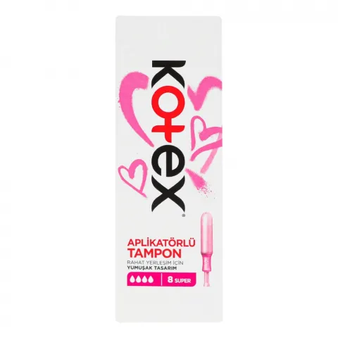 Тампони Kotex 8 шт. Lux супер з аплікатором