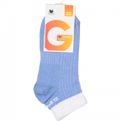 Шкарпетки жін. Golfo Sport демі 12016 23-25 блак.