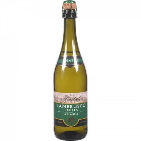 Вино ігристе Fontale 0,75 л Lambrusco н/сол. біл. 8