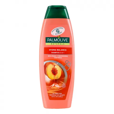 Шампунь Palmolive 350 мл Naturals 2в1 Звичайний з Персиком