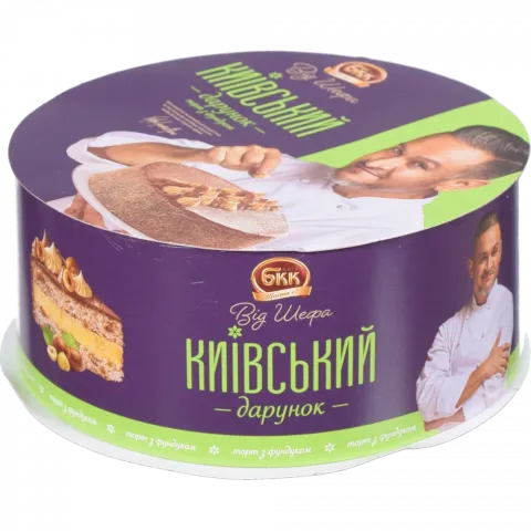 Торт БКК від Шефа 450 г Київський дарунок