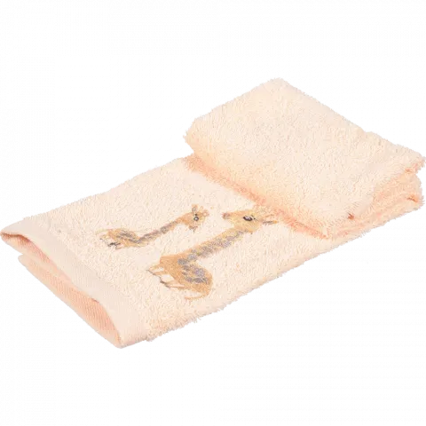 Рушник дитячий 40х60 см, 450 г/м2, жирафи арт. 8R7202 И534