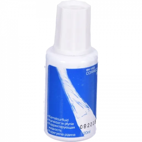 Корегуюча рідина BuroMax 20 мл з пензликом BM.1002