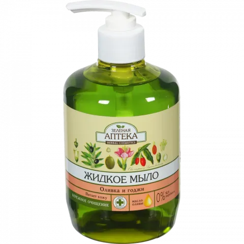 Мило рідке Green Pharmacy 465 мл Олива