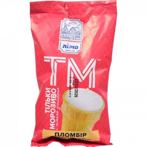 Морозиво Лімо 60 г стк. Пломбір