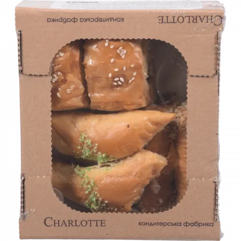Пахлава Charlotte 330 г Асорті
