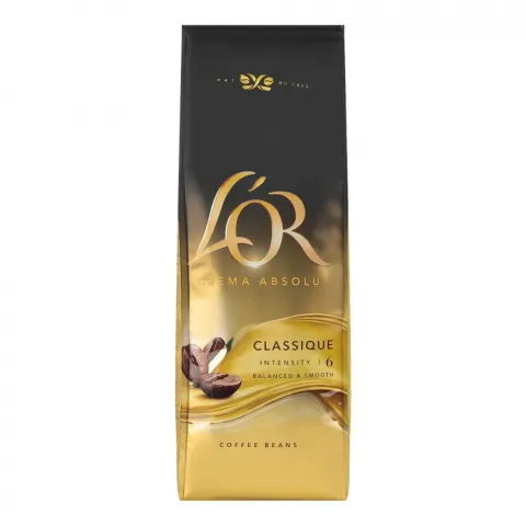 Кава L`OR 500 г Crema Absolute Classic пак. зер.