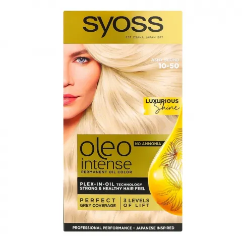 Фарба д/волосся Syoss Oleo Intense 10-50 Димчастий блонд