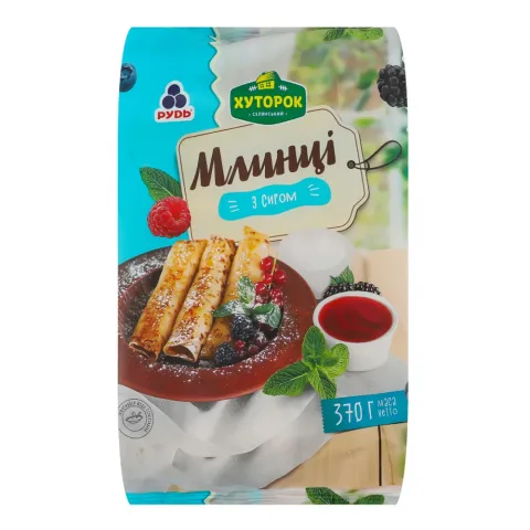 Млинці Хуторок 370 г Французькі з сиром