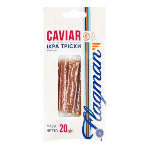Ікра тріски Флагман 20 г в`ял.