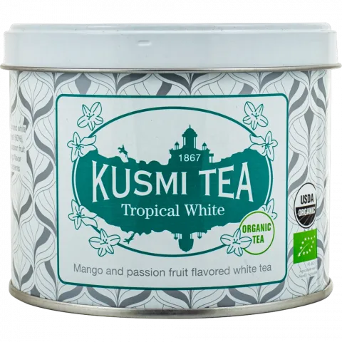 Чай Kusmi Tea 90 білий Тропічний органічний