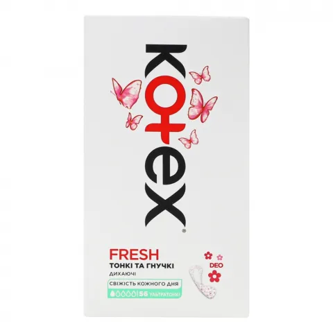 Прокладки щоден. Kotex 56 шт. Ultraslim Deo