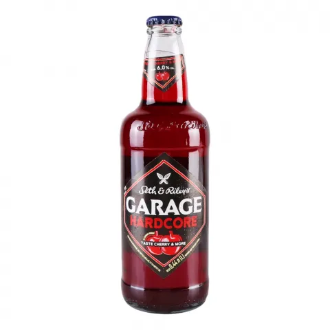Напій сл./алк. Garage 0,44 л скл. Hardcore taste Cherry and More
