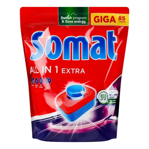 Таблетки д/посудом. машин Somat All in One Extra 85 шт.