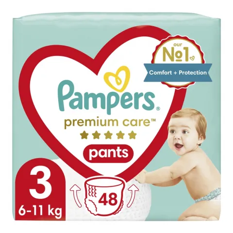 Підг.-трусики Pampers Premium Care Pants 48 шт. Midi (6-11 кг)