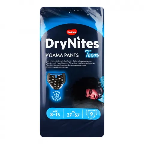 Трусики нічн. Huggies DryNites д/хлоп. 9 шт. 8-15 років