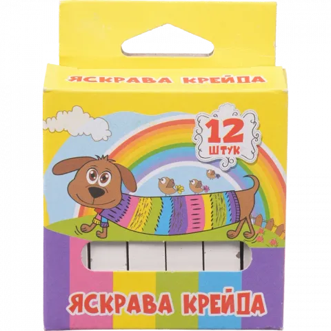Крейда шкільна Item 12 шт. біла 110706P