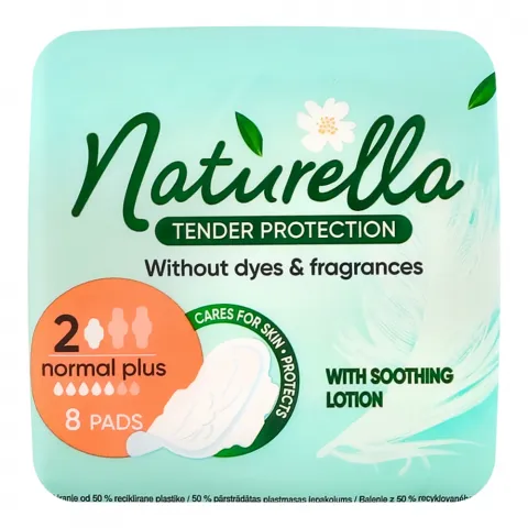 Прокладки Naturella 8 шт. Ніжний Захист Нормал Плюс Single