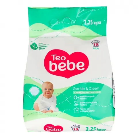 Порошок Teo bebe 2,4/2,25 кг д/всіх типів прання Green И629