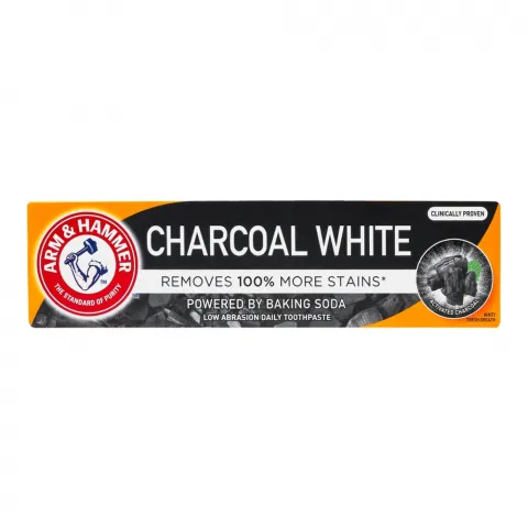 Зуб. паста Arm and Hammer 75 мл Відбілююча з активованим вугіллям
