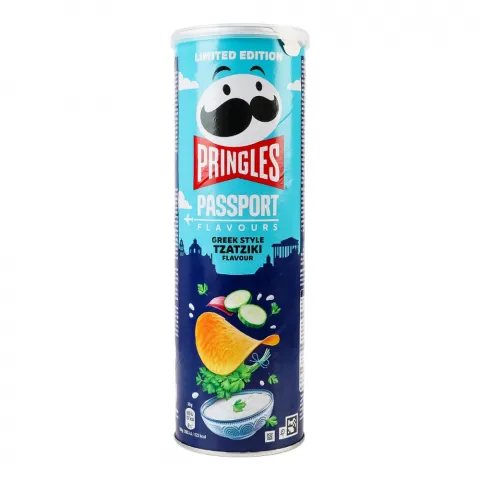 Чипси картопл. Pringles 165 г Грецький стиль Дзадзикі (Бельгія)