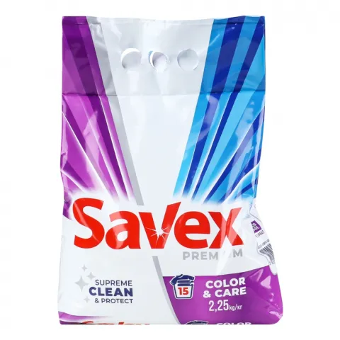 Порошок Savex 2,4/2,25 кг автомат Parfum Lock Color Brightness И617/886