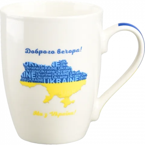 Чашка Vittora Айворі Рідна 340 мл 127879 VT- C-175340