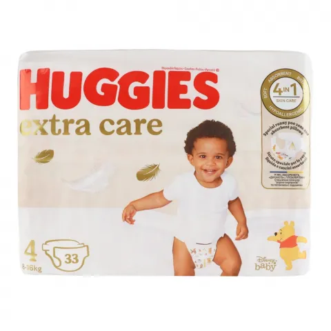Підг. Huggies 33 шт. Extra Care Jumbo 4 (8-16 кг)