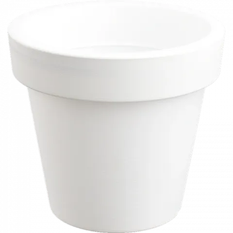 Горщик д/квітів PP LOFLY 16 см білий DLOF160-S449 И940 (Польща)