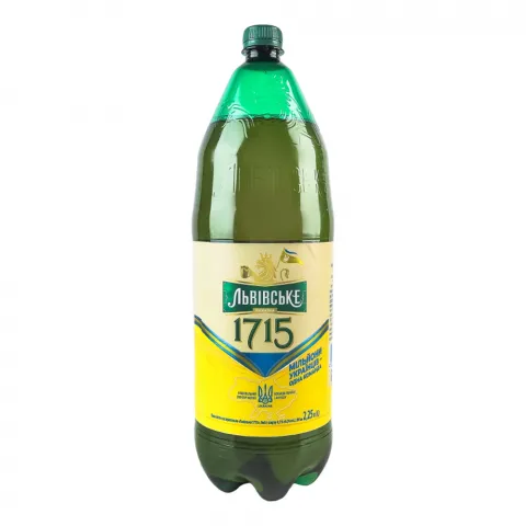 Пиво Львівське 2,25 л пл. 1715