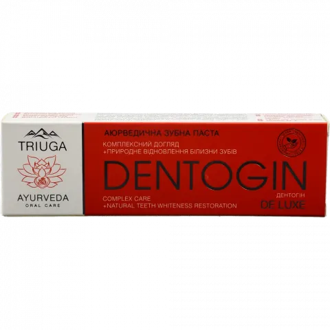 Зуб. паста Triuga 100 г Dentogin De Luxe 100 г Природне відновлення білизни емалі