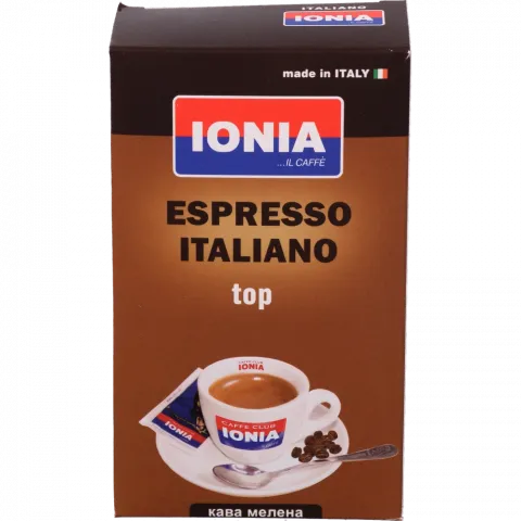 Кава Іонія 250 г мел. Espresso Italiano TOP