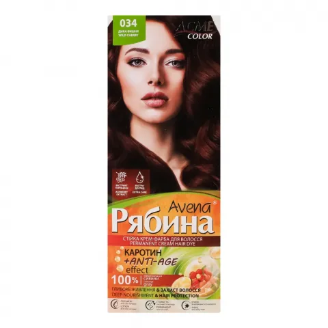 Фарба д/волосся Avena 034 дика вишня