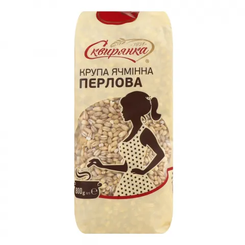 Крупа Сквирянка 800 г Ячмінна перлова 1
