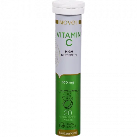 Вітаміни Novel шипучі Vitamin C 20