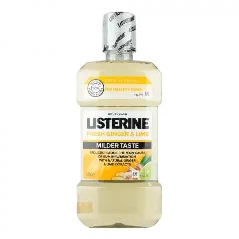 Ополіскувач д/рота Listerine 500 мл Свіжість Імбиру та Лайму