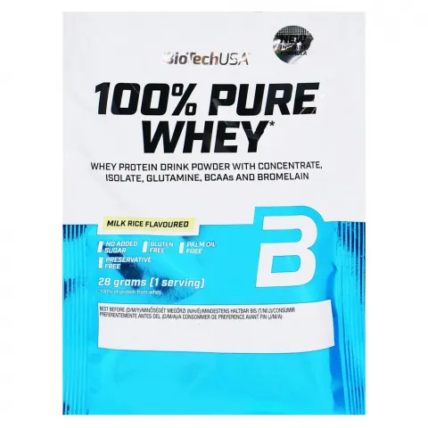 Протеїн Biotech 100 Pure Whey 28 г rice pudding