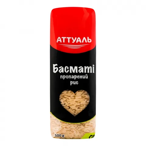 Рис Аттуаль 500 г Басматі пропарений