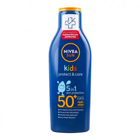 Лосьйон Nivea Sun Kids 200 мл дит. сонцезахисний Захист та догляд  SPF 50+