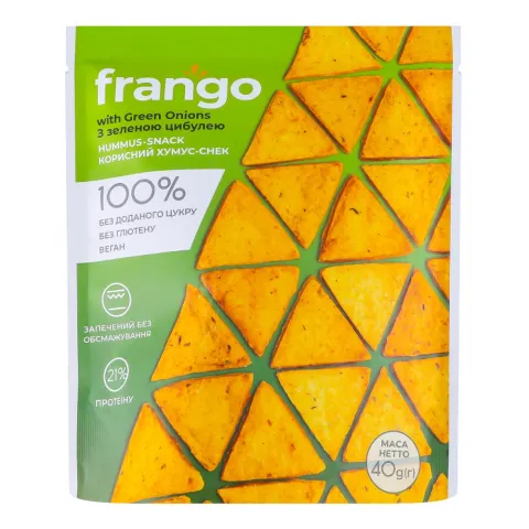 Хумус-снек Frango 40 г з зеленою цибулею