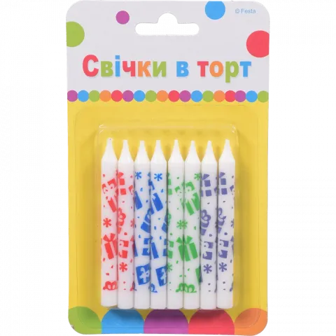 Свічки Party Favors Happy Birthday