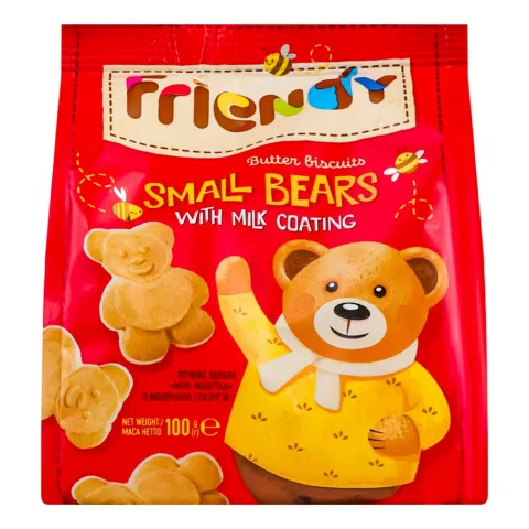 Печ Деліція Friendy 100 г Міні-Мішутка