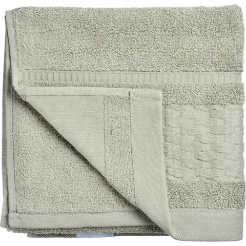 Рушник махр. Марва Клітинка MAJ-012 50х90см 500 г/м2 Сірий/Коричневий (Узбекистан) И295