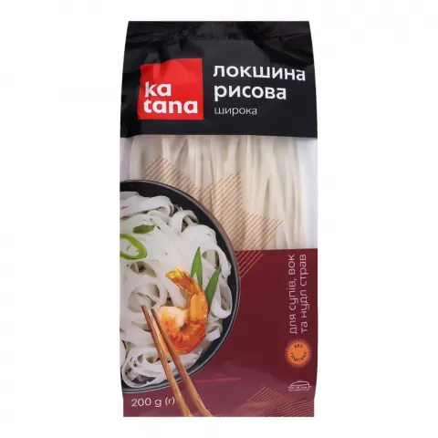 Локшина Katana 200 г рисова широка