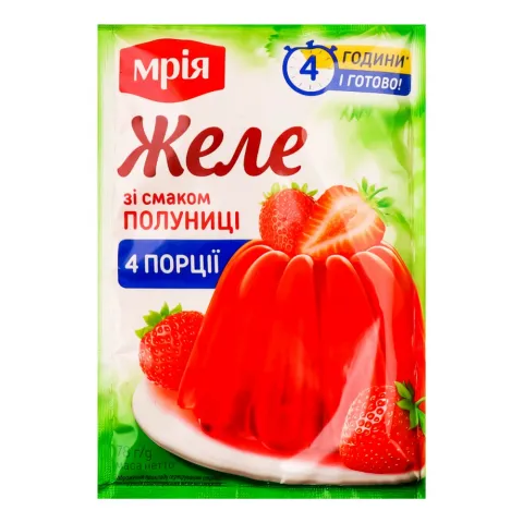 Желе Мрія 78 г Полуниця