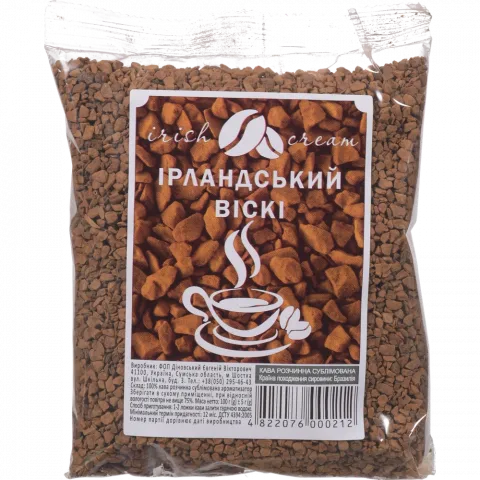 Кава Terra Rossa 100 г розч. Ірландський віскі