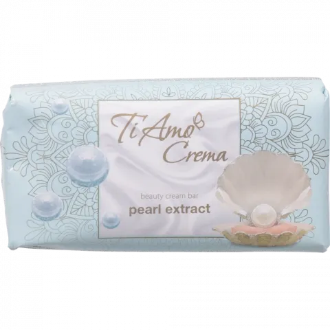 Мило Ti Amo Crema 125/140 г з екстрактом перлин