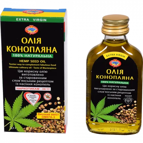 Олія Агросельпром 0,1 л скл. Конопляна